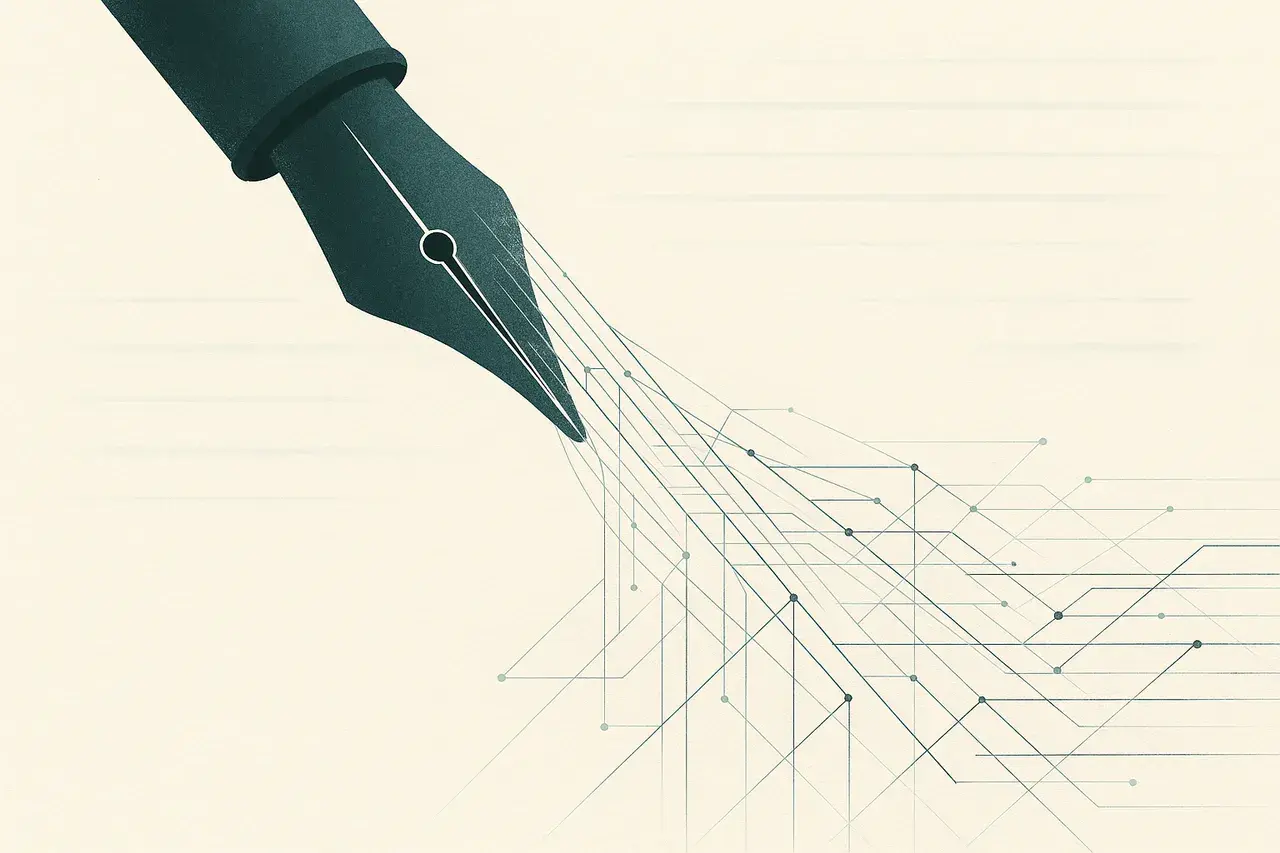 Editorial illustration for When Writing Hurts: What Authentic Legal Voice Means in the Age of AI