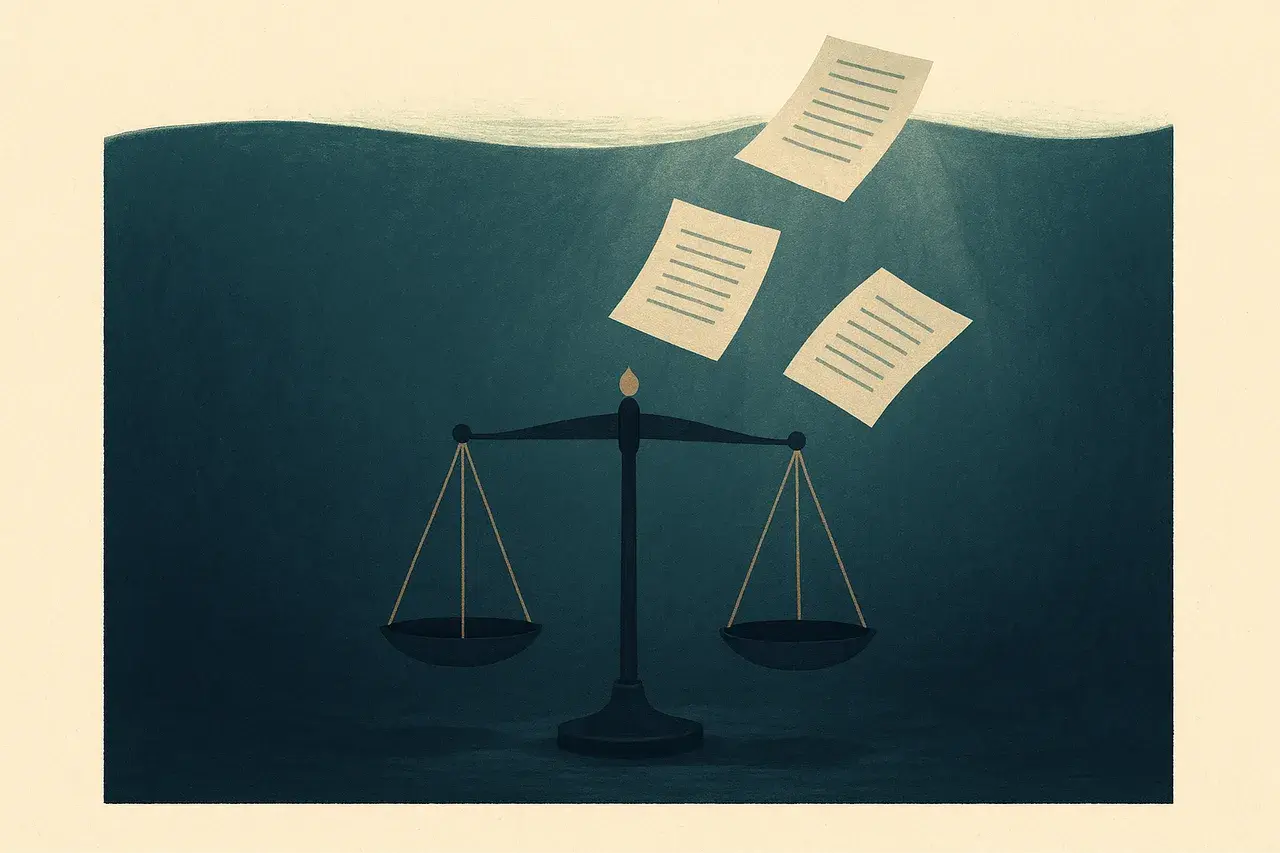 Editorial illustration for Lawyer Mental Health Crisis: What It Means for Contract Quality and Legal Risk