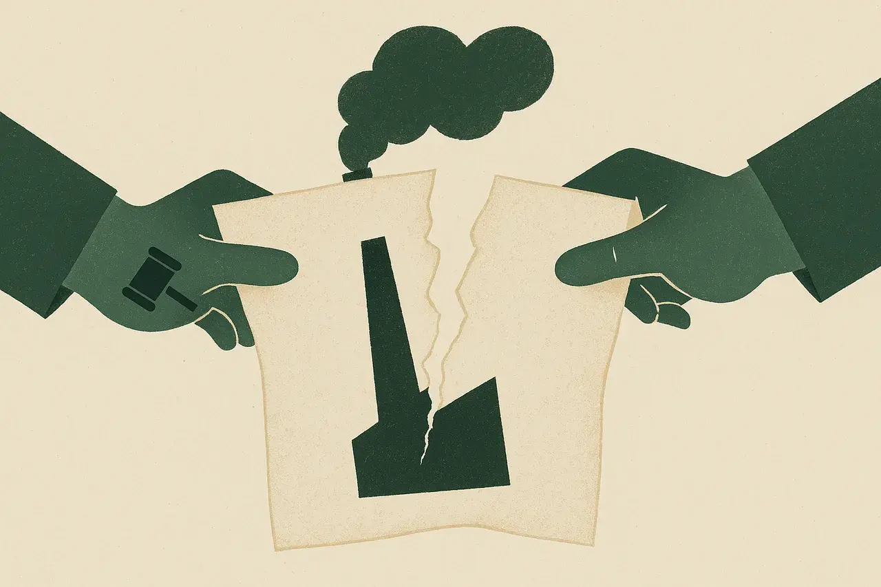 Editorial illustration for Coal Plant Emergency Orders and Contract Risk: What the Michigan Federal Court Ruling Means for Energy Lawyers