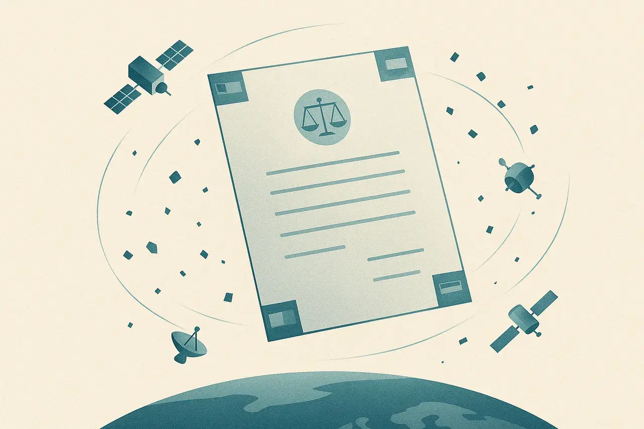 Editorial illustration for Space Law Contracts in 2026: What General Counsel Must Know About the New Commercial Space Legal Framework