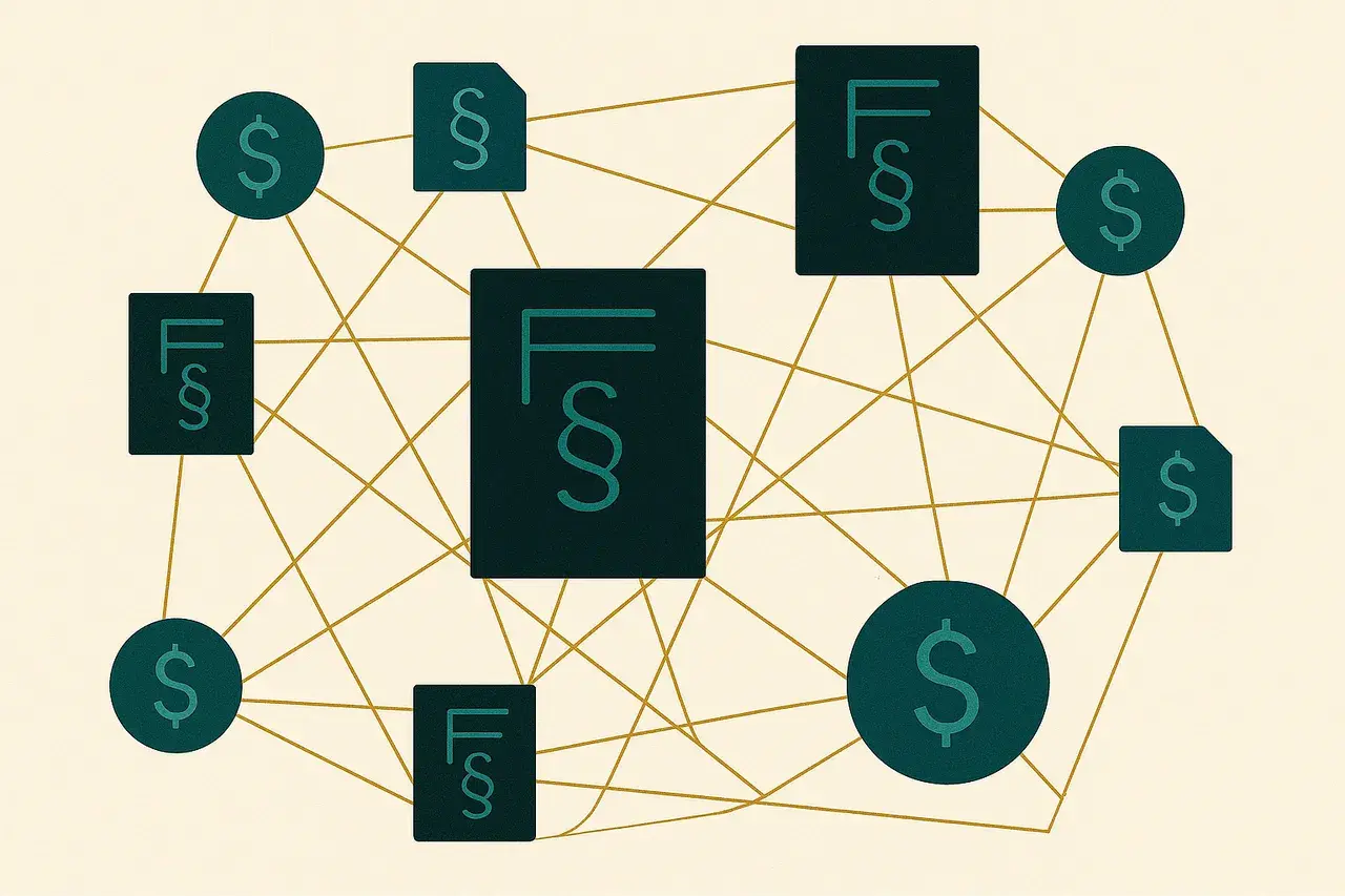 Editorial illustration for Stripe and Clerky: What Big Tech's Move into Legal Tech Means for AI Contract Management