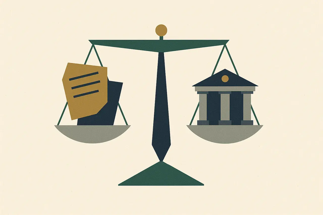 Editorial illustration for Supreme Court October 2025 Term: What the Biggest Cases Mean for Business Contracts and Regulatory Risk