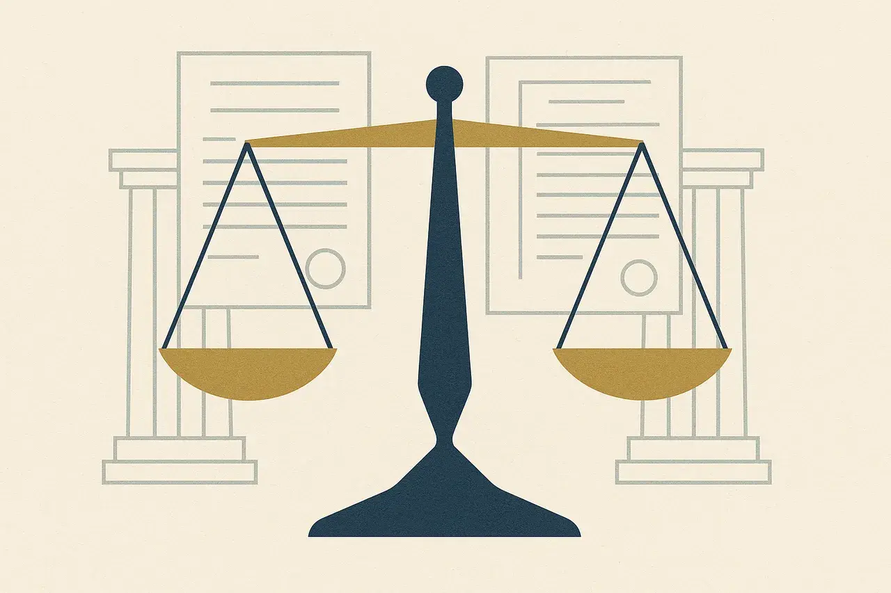 Editorial illustration for Supreme Court October Term 2025: What the New Docket Means for Business Contracts and Regulatory Risk