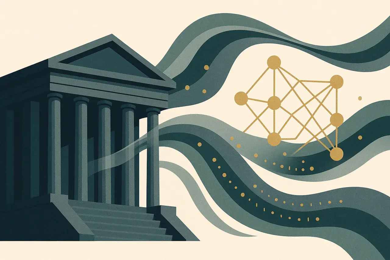 Editorial illustration for AI in Government Procurement: What Trump's America.gov Executive Order Means for Contracts and Compliance
