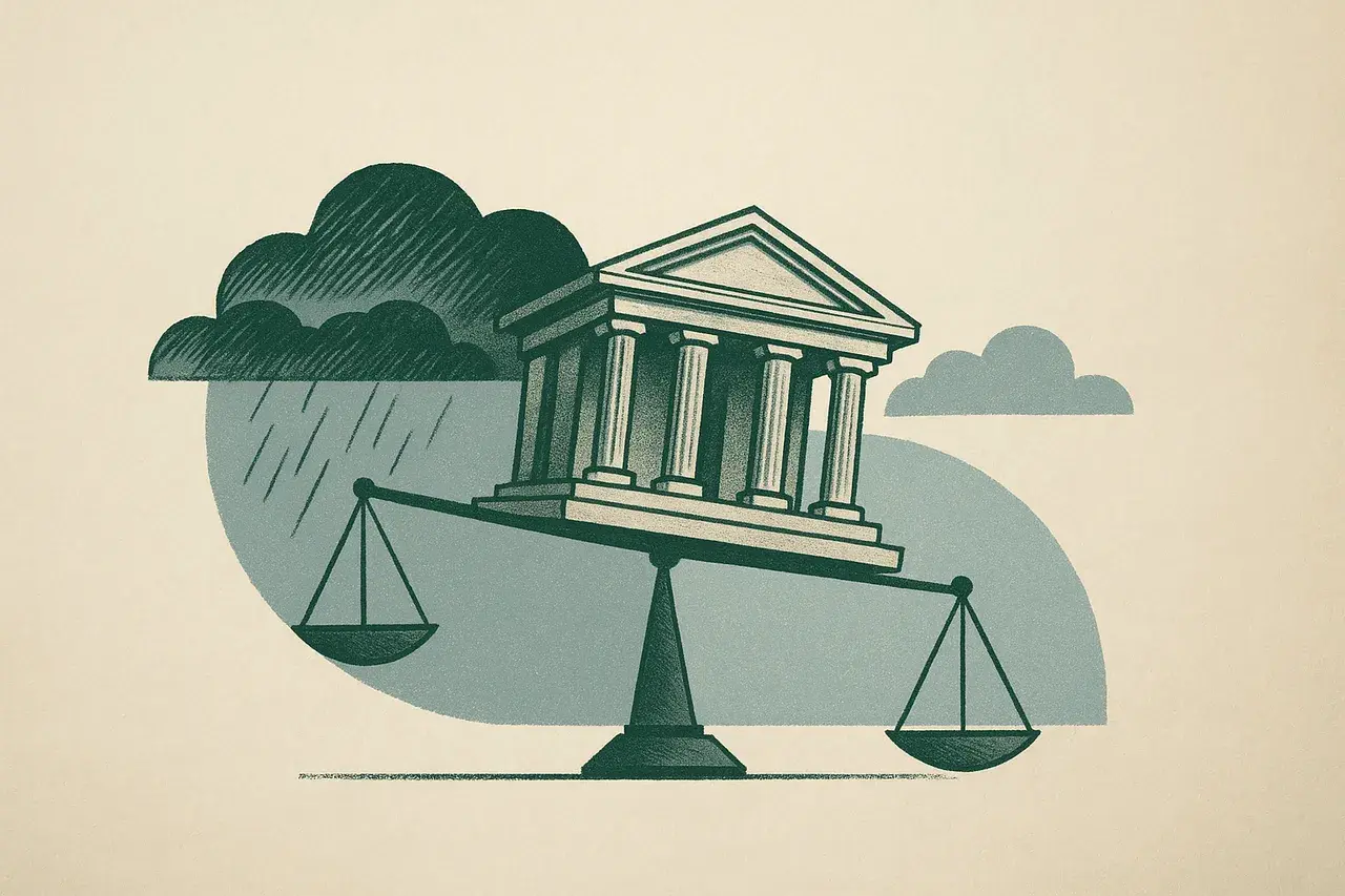 Editorial illustration for When the Executive Attacks the Judiciary: What Trump's Supreme Court Criticism Means for the Rule of Law and Contracts